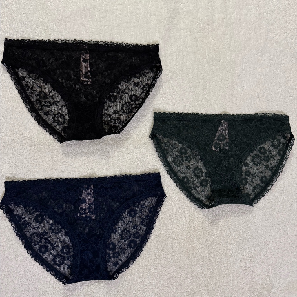 Three Pairs Of Victoria Secret Panties